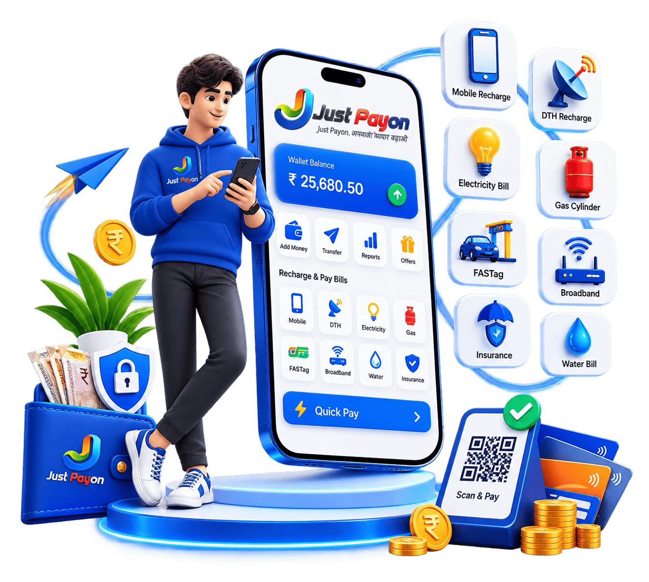 Grow your shop into a digital bank — with Just Payon